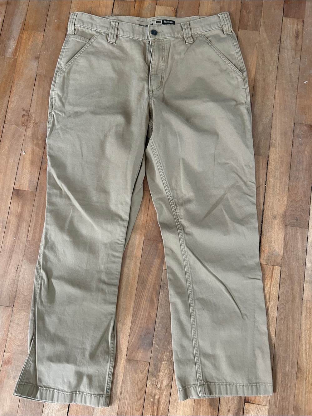 Mens Carhartt Pants - Beige